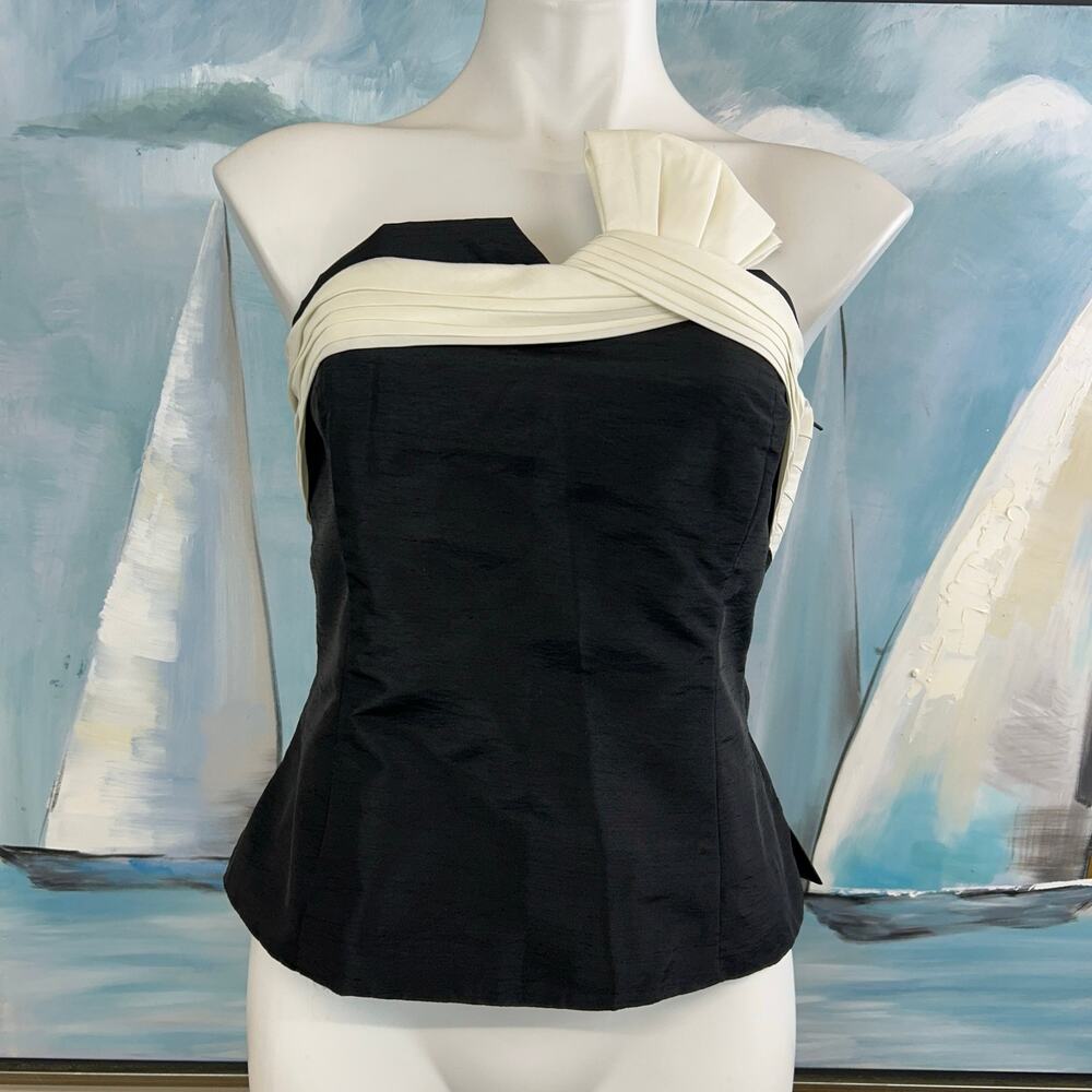 White House Black Market strapless corset top size 10 NWT - Picture 2 of 7